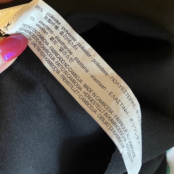 Zara Off the Shoulders Ruffle Dress M - Picture 7 of 7